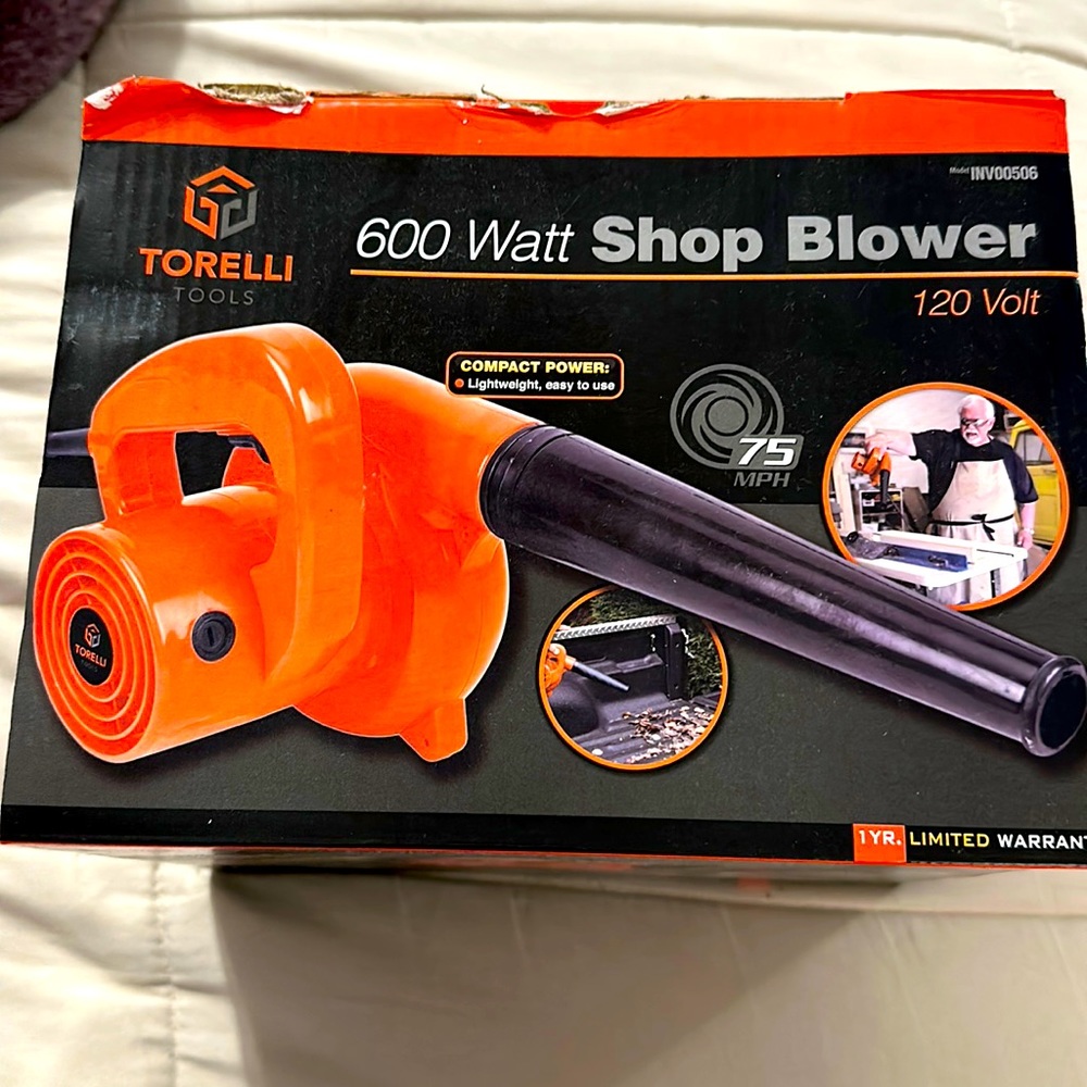 Torelli Tools 600 Watt Shop Blower